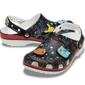 Crocs x Pokemon "Pokemon Starters" Classic Clog 211343-90H Men’s Size NWB